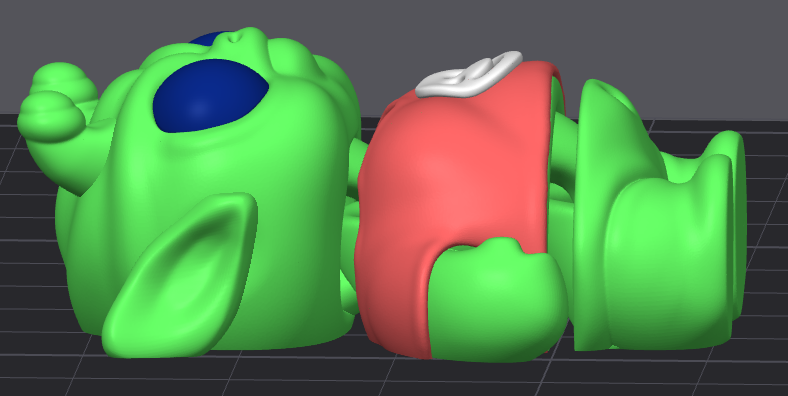 Friendly Martian Zed model figure