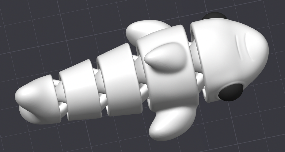 The Sharky Shark model figure