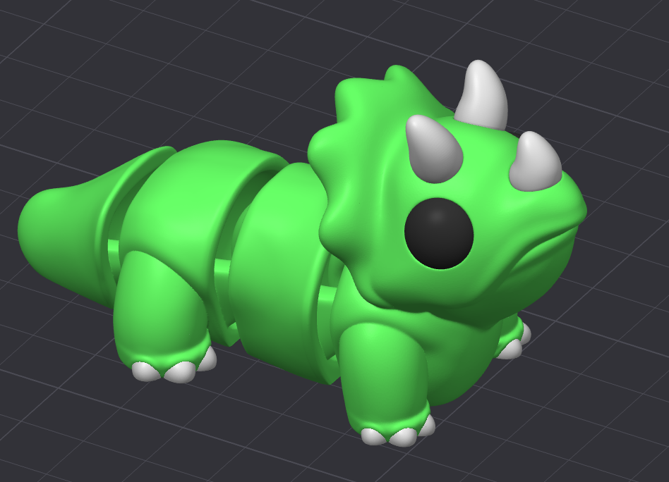 Dino: Triceratops that you can call Tric model figure