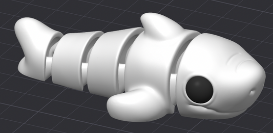 The Sharky Shark model figure