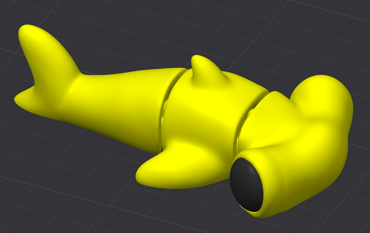 Hammerhead Shark Tim model figure