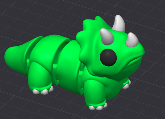 Dino: Triceratops that you can call Tric model figure